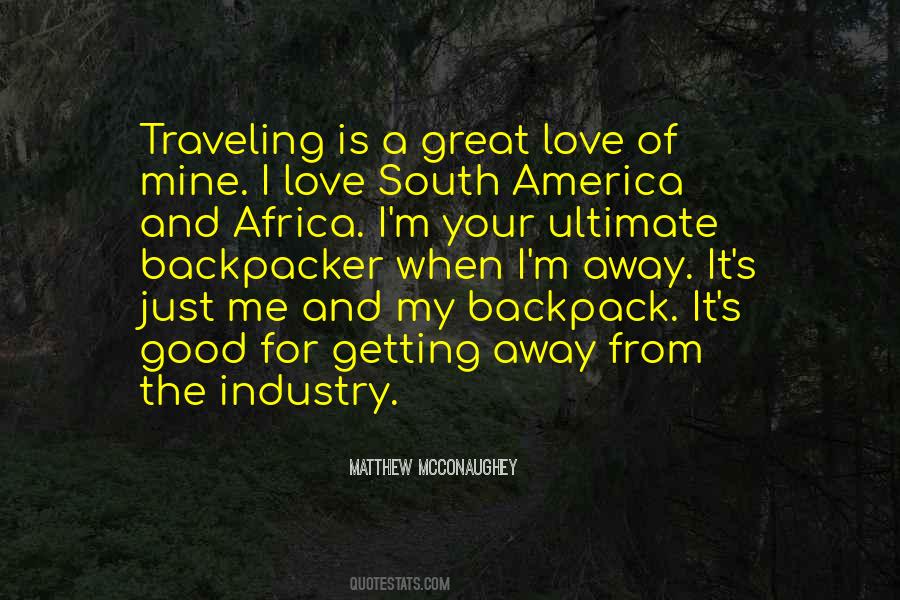 Me And My Backpack Quotes #341724