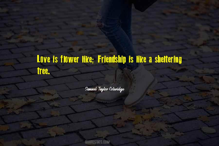 Friendship Is A Sheltering Tree Quotes #1109393 Friendship Is A Sheltering Tree Quotes #1109393