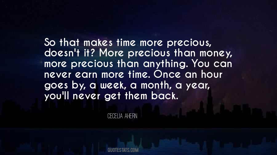 You Can Never Get Back Time Quotes #218413
