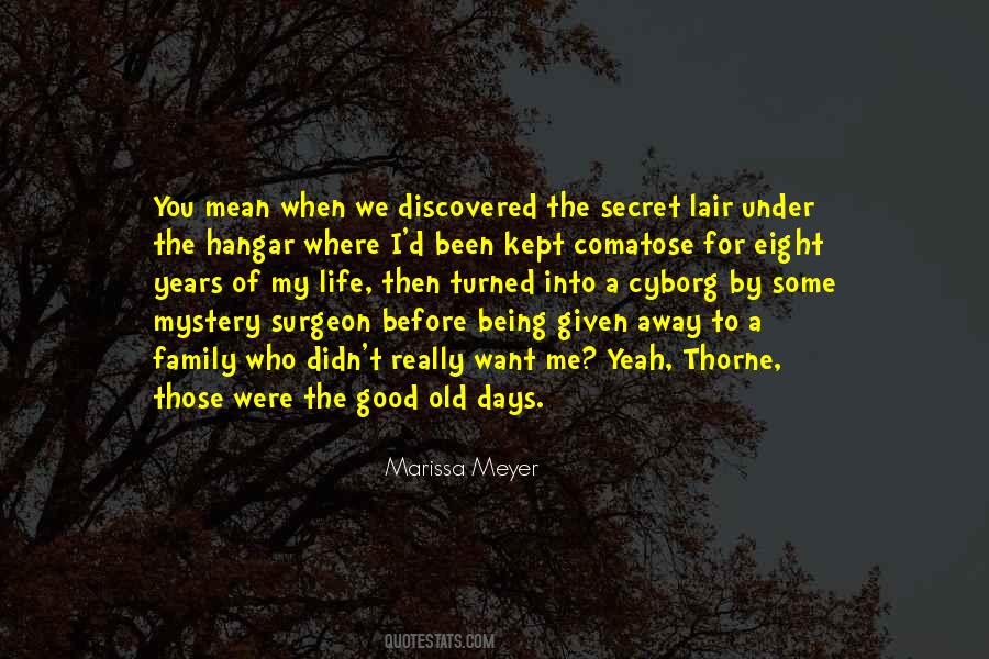The Secret To A Good Life Quotes #1509479