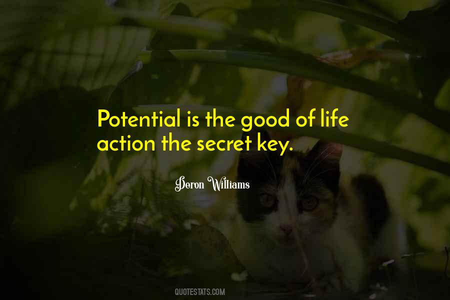 The Secret To A Good Life Quotes #522517