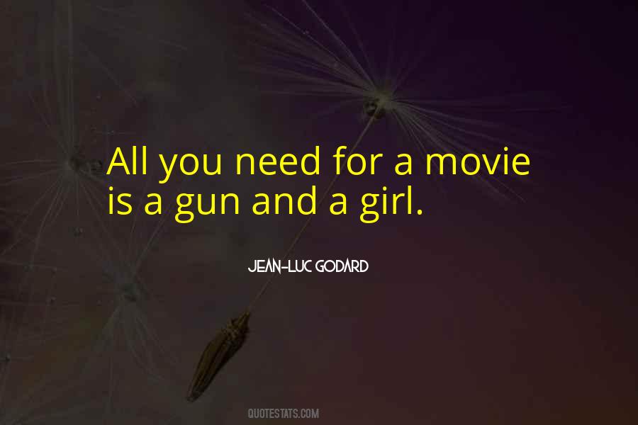 Girl Gun Quotes #126570