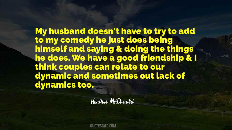 Friend Husband Quotes #27950