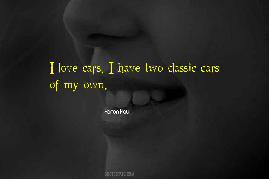 Love Of Cars Quotes #598882