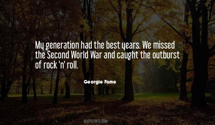 Second Generation Quotes #1514949