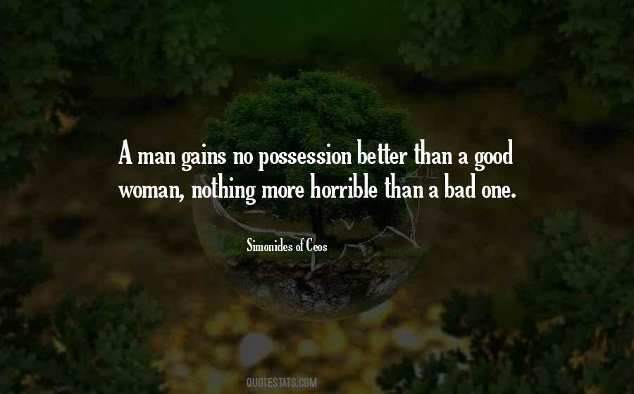 Horrible Man Quotes #1670377