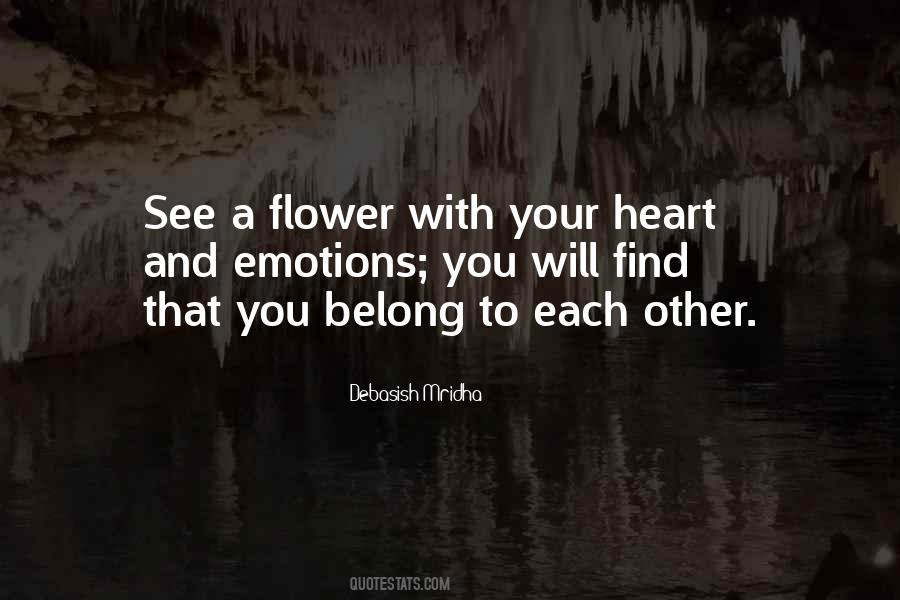 Heart Emotions Quotes #1832530
