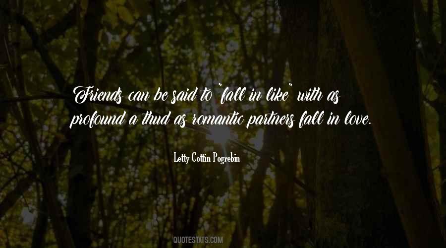 Friends Fall In Love Quotes #1792171