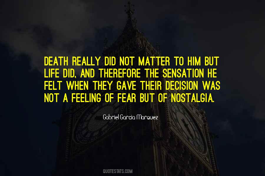 A Matter Of Life And Death Quotes #1245889