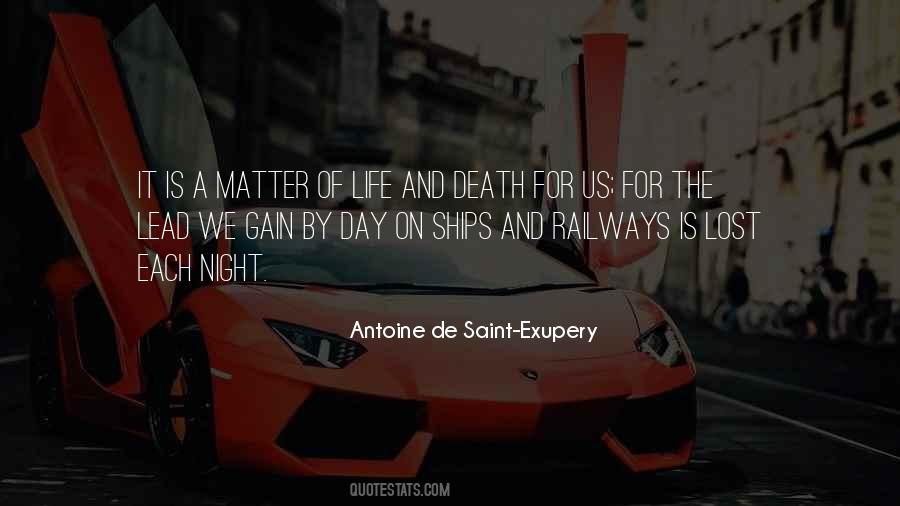 A Matter Of Life And Death Quotes #753482
