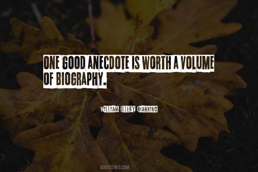 Quotes About Good Biography #862621