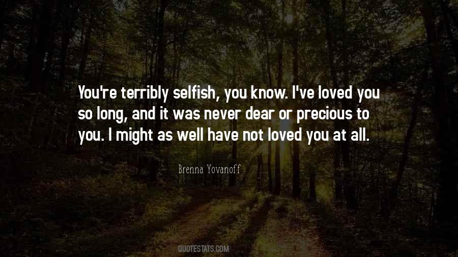 Sad I Love You Quotes #1007580