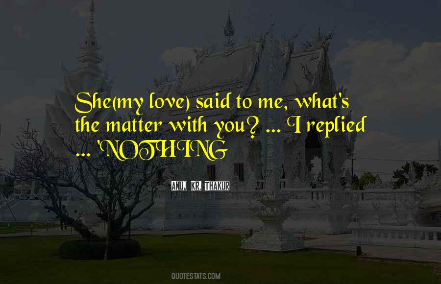 Sad I Love You Quotes #318155