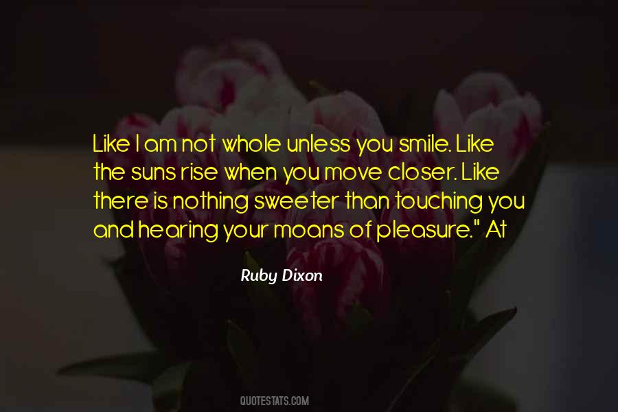Smile And Move Quotes #157489