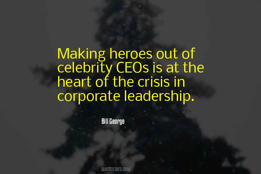 Leadership In A Crisis Quotes #1776291