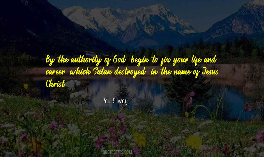 Authority Bible Quotes #1451404