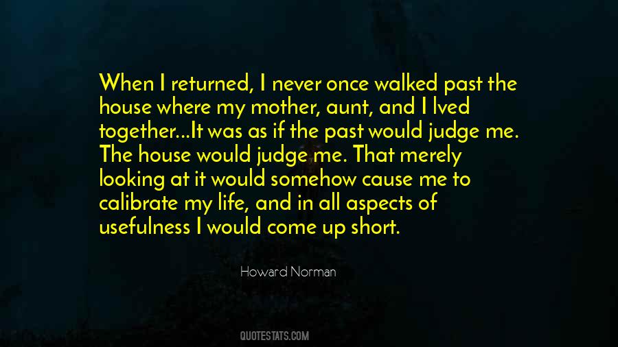 Judge My Past Quotes #560327