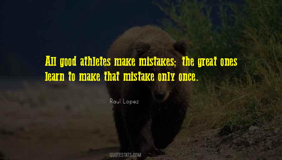 Football Mistakes Quotes #755100