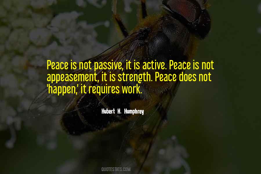 Strength Peace Quotes #134678