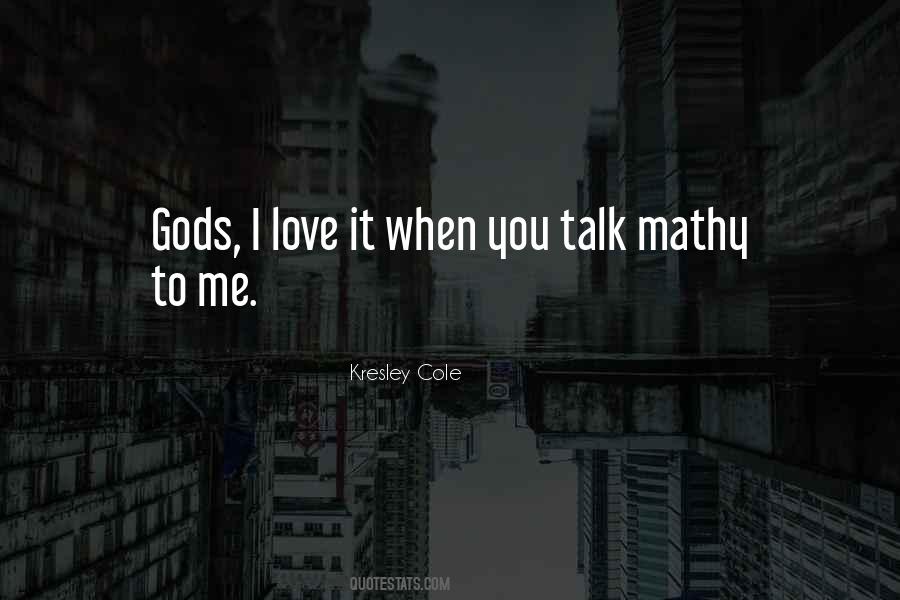 Love Talk Quotes #759839