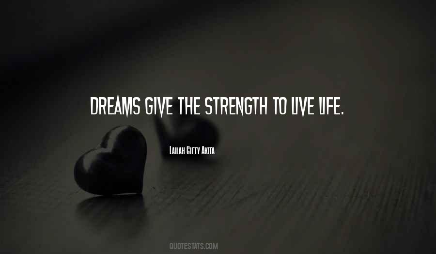 Give The Strength Quotes #118076
