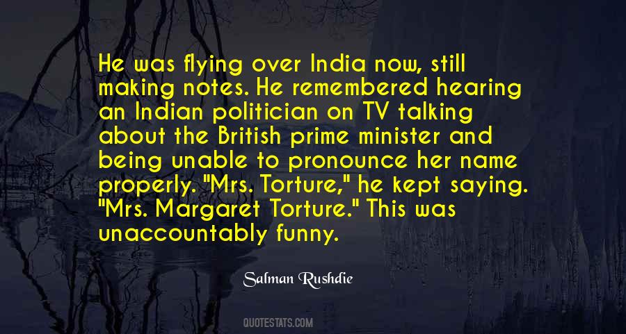 Funny Prime Minister Quotes #642035
