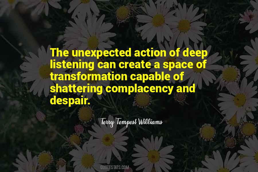 Unexpected Deep Quotes #779259