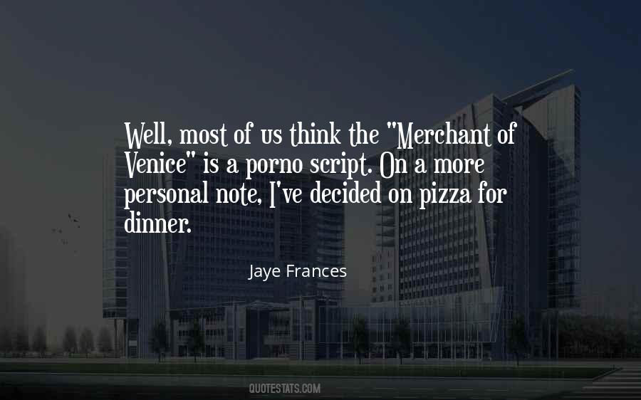 Pizza Dinner Quotes #121108