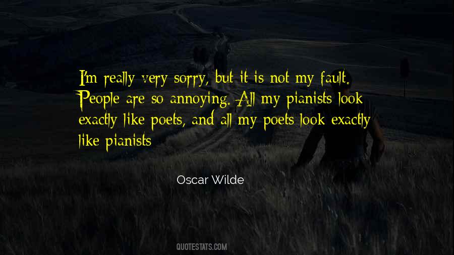 Is Not My Fault Quotes #218792