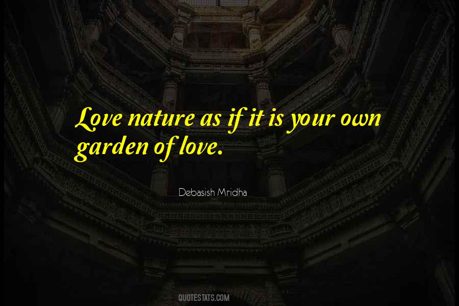 Garden Nature Quotes #640692