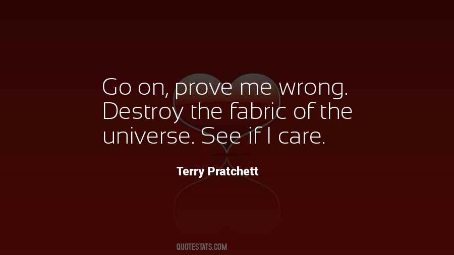 Prove Me Quotes #279200