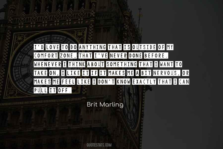 Go Out Of Your Comfort Zone Quotes #126452