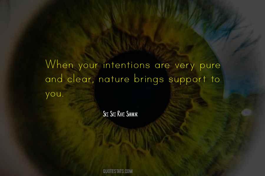 When Your Intentions Are Pure Quotes #1490331