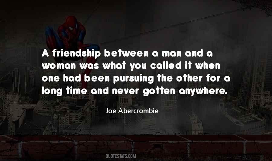 One Man One Woman Quotes #1265710
