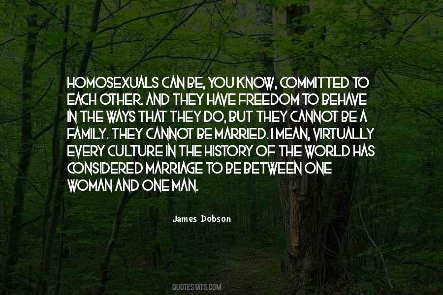 One Man One Woman Quotes #1744806