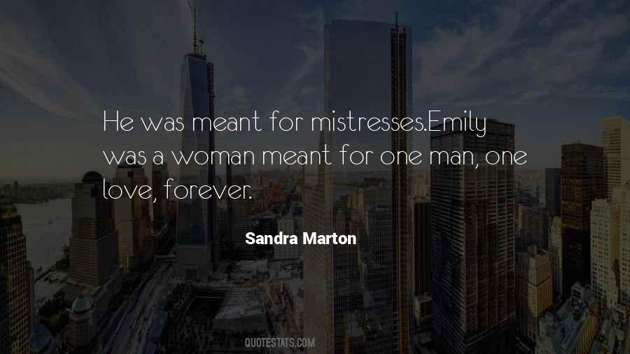 One Man One Woman Quotes #468784