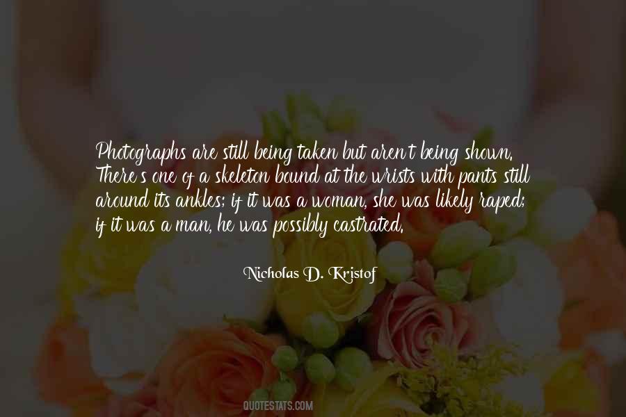 One Man One Woman Quotes #620366