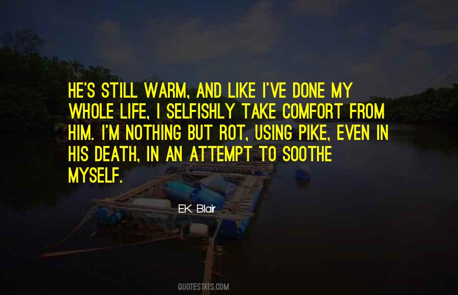 Warm Comfort Quotes #1841828