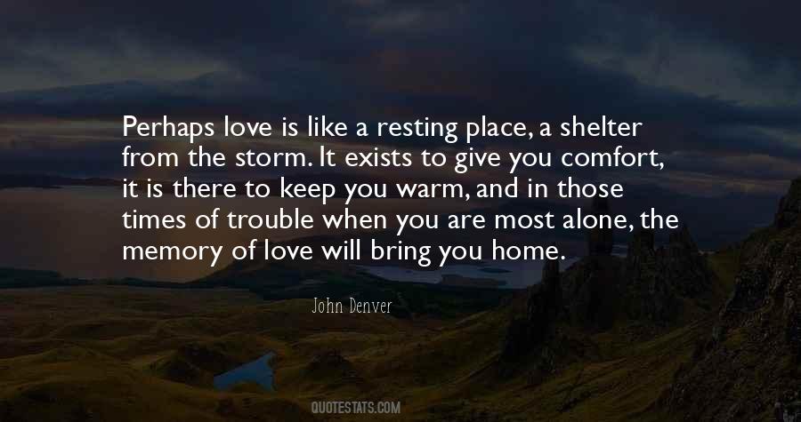Warm Comfort Quotes #553353