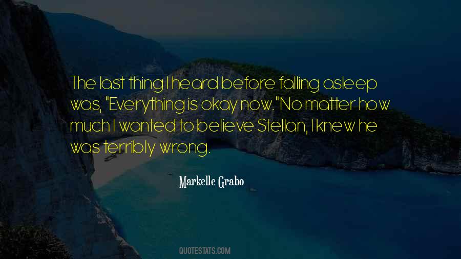 Before Falling Quotes #127712