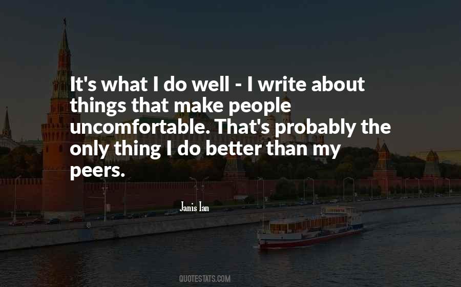 Do Uncomfortable Things Quotes #725475