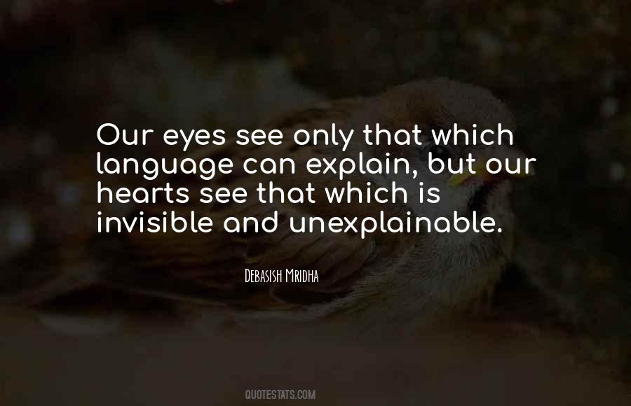 Language Of Eyes Quotes #1202874