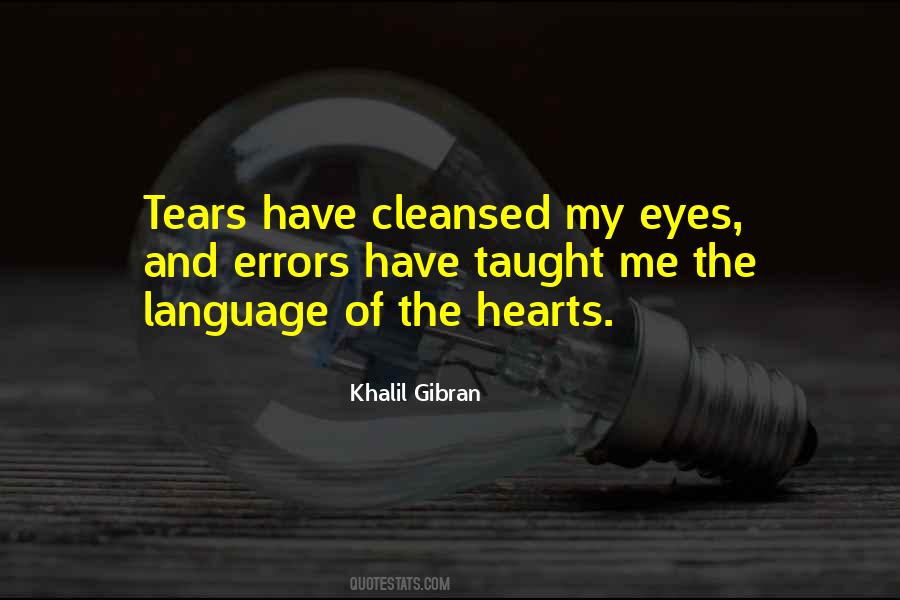 Language Of Eyes Quotes #1438381