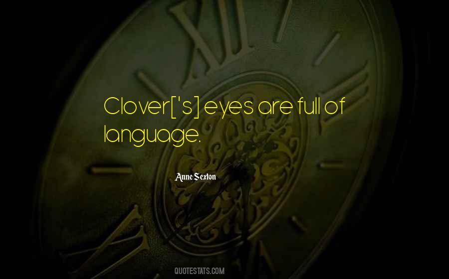 Language Of Eyes Quotes #164799