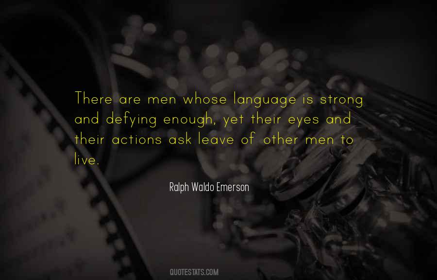 Language Of Eyes Quotes #1719367