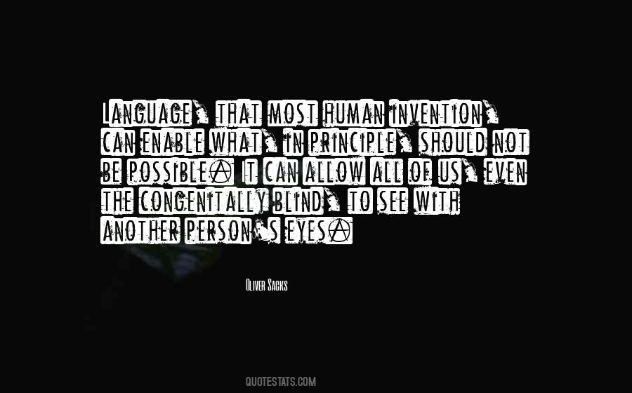 Language Of Eyes Quotes #57174