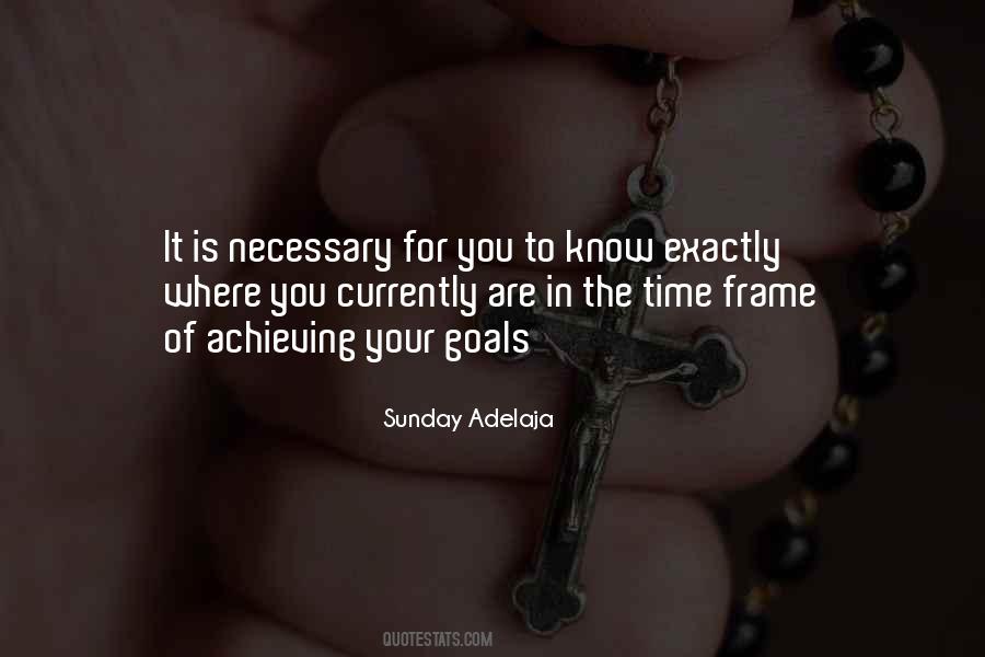 Know Your Goals Quotes #1425523