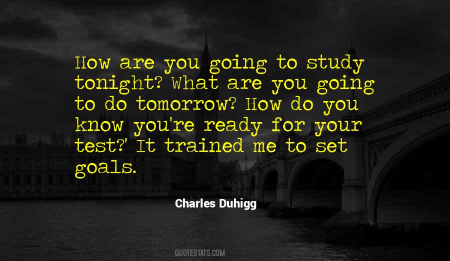 Know Your Goals Quotes #1449094