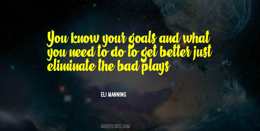 Know Your Goals Quotes #1781892