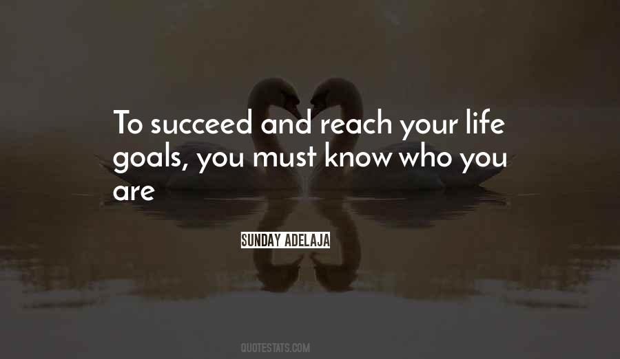 Know Your Goals Quotes #929851